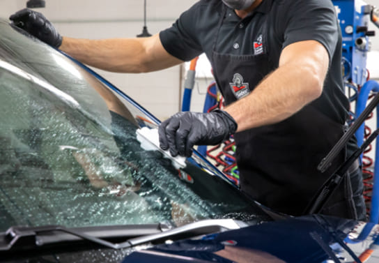 Alloy wheel polishing & Windshield Protection Film Services